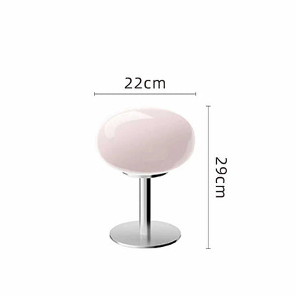 Stijlvolle Glas Tafellamp met LED Verlichting