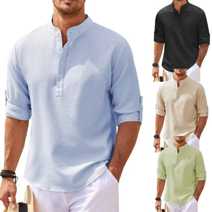 Plus Size Overhemd Casual Byron Stijlvol Mannen Shirt - Mode Vibes