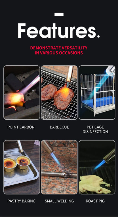 Draagbare Butaan Gasbrander voor BBQ en Kamperen