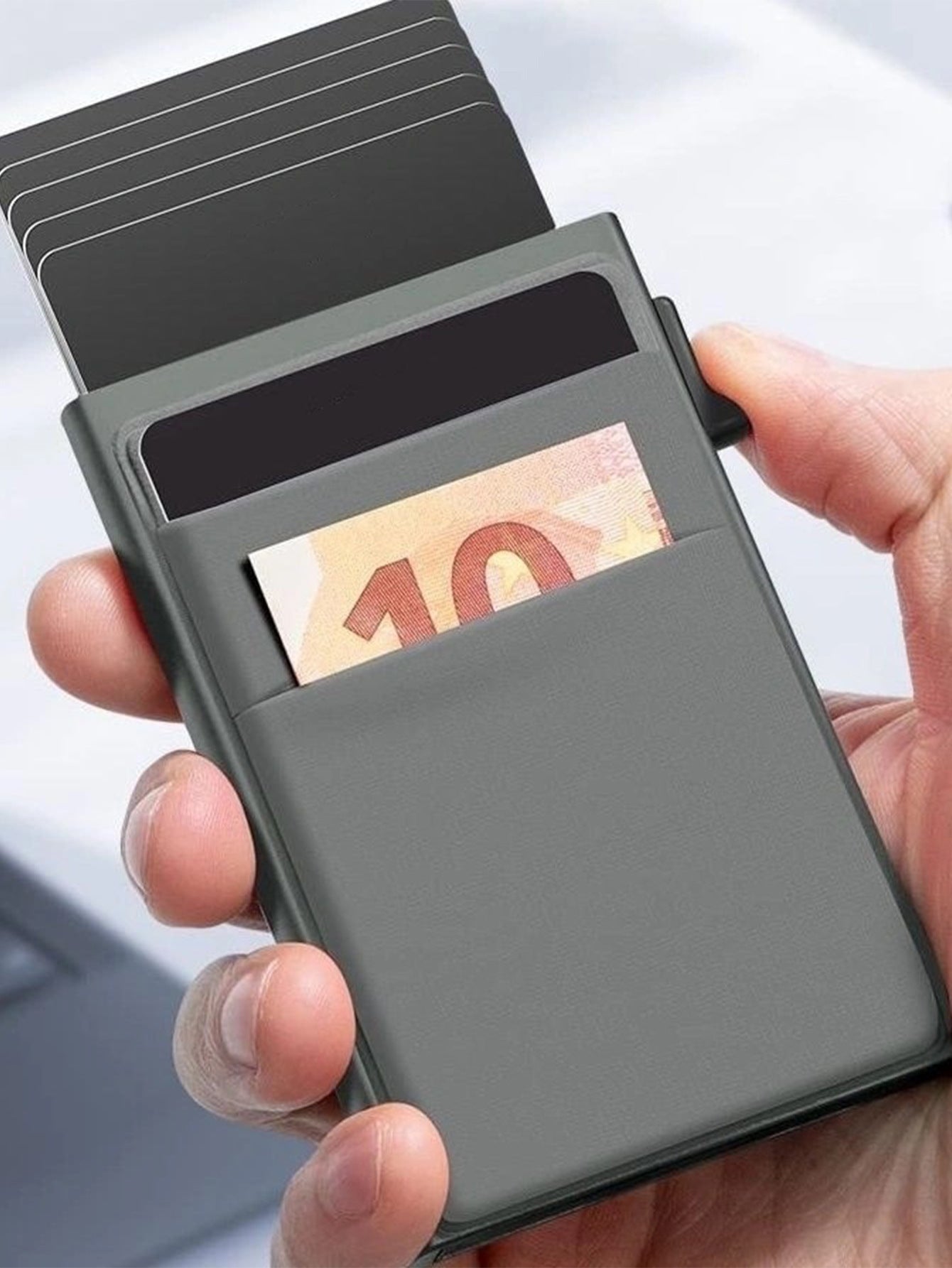RFID Portemonnee voor Mannen - Dunne Metalen Creditcard Houder