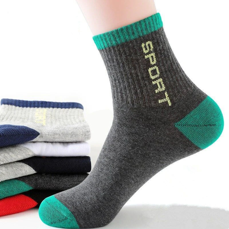 Bamboe Sportsokken Heren Ademend Antislip 10 Paren