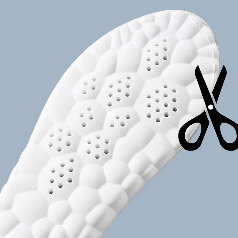 Elastische Sport Inlegzolen voor Ondersteuning en Comfort