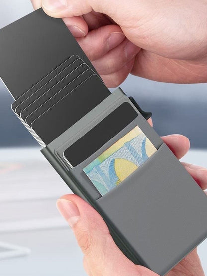 RFID Portemonnee voor Mannen - Dunne Metalen Creditcard Houder