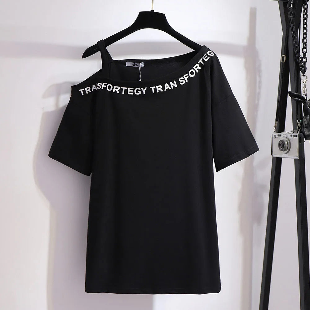 Plus Size T-Shirt voor Vrouwen Trendy en Comfortabel