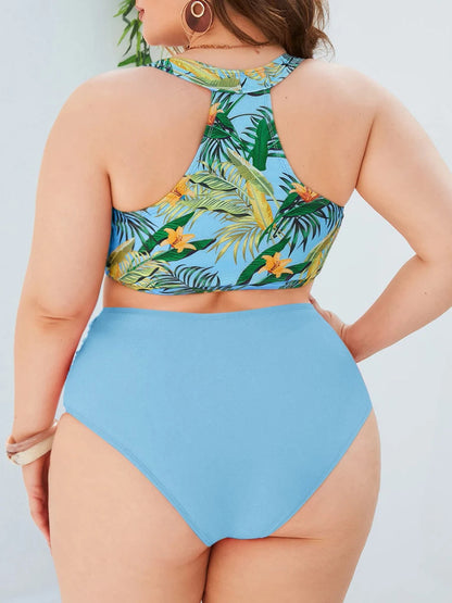 Plus Size Bikini Stijlvol en Vrolijk voor Dames