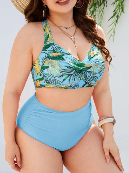 Plus Size Bikini Stijlvol en Vrolijk voor Dames