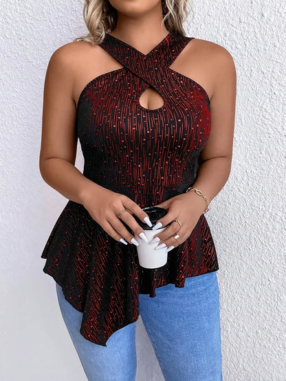 Plus Size Top Aurora Stijlvol en Veelzijdig Mode