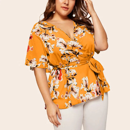 Plus Size Blouse Trendy Comfortabel Mode