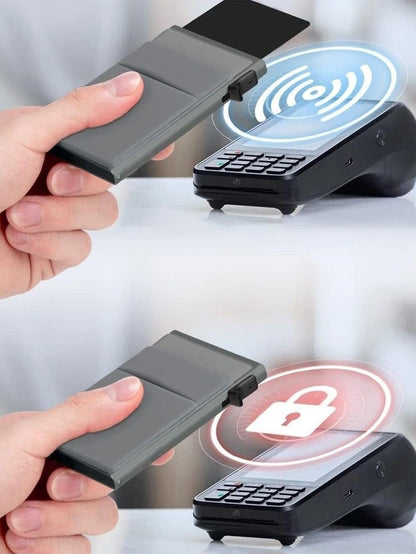 RFID Portemonnee voor Mannen - Dunne Metalen Creditcard Houder