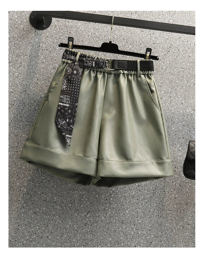 Plus Size Short Karen Stijlvol Veelzijdig - Mode Vibes