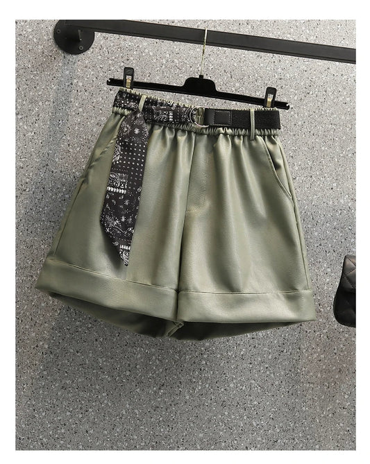 Plus Size Short Karen Stijlvol Veelzijdig - Mode Vibes