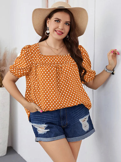 Plus Size Top Marlayne Casual Dameskleding Trendy - Mode Vibes