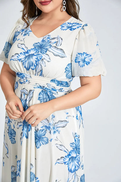Plus Size Jurk Luchtig en Stijlvol voor Vrouw
