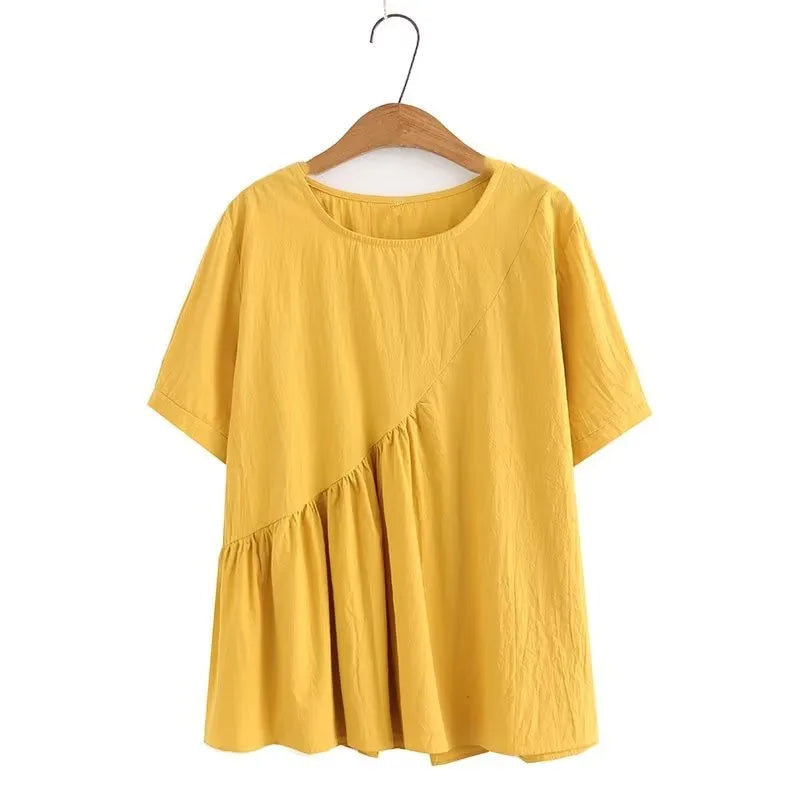 Plus Size T-Shirt voor Vrouwen Comfortabel en Casual