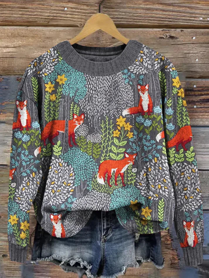 Rosie Trui Retro Stijl Vintage Look