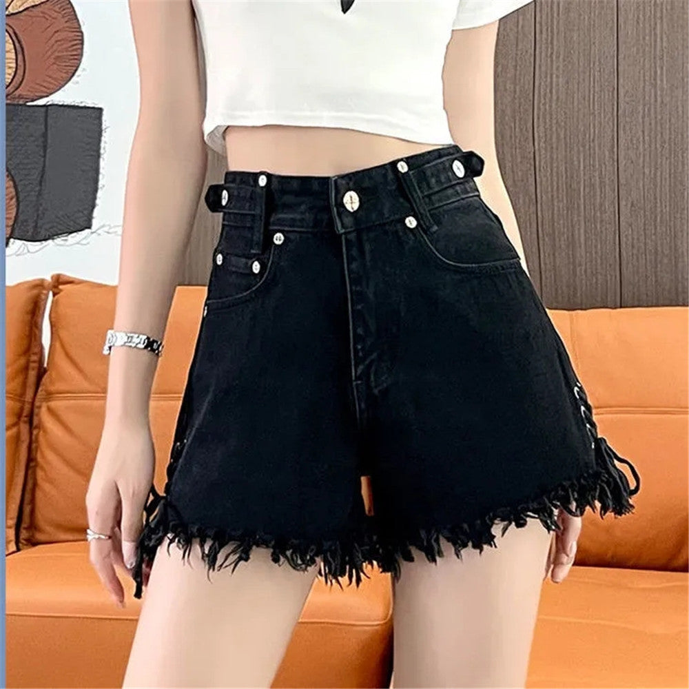 Plus Size Denim Short Stoer en Stijlvol voor Vrouwen