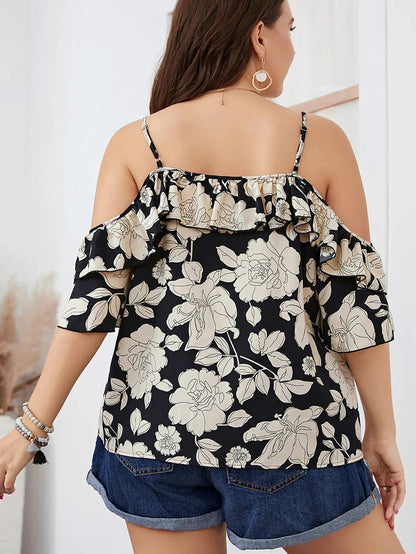 Plus Size Blouse Karla Casual en Stijlvol voor Dames