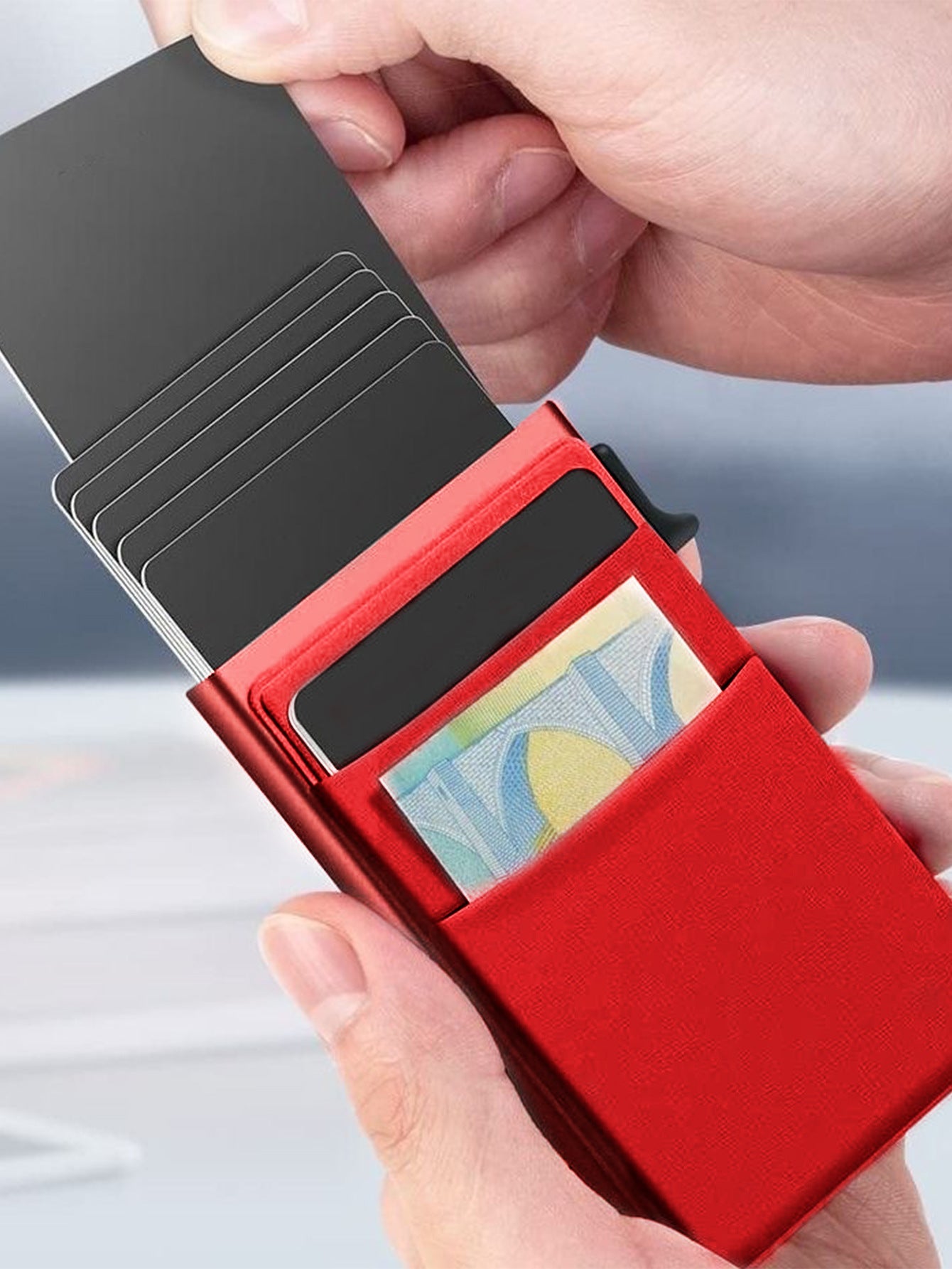 RFID Portemonnee voor Mannen - Dunne Metalen Creditcard Houder