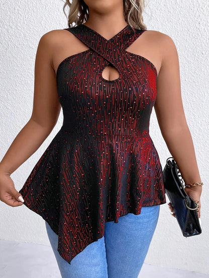 Plus Size Top Aurora Stijlvol en Veelzijdig Mode