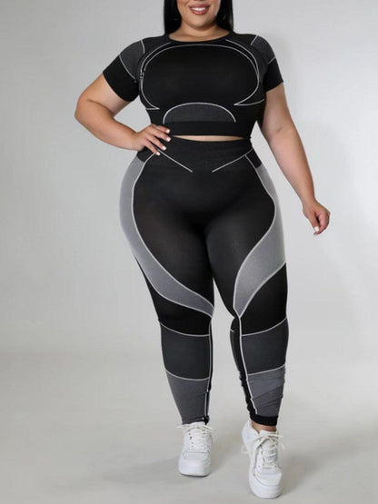 Plus Size Sportset Comfortabel en Trendy voor Vrouwen