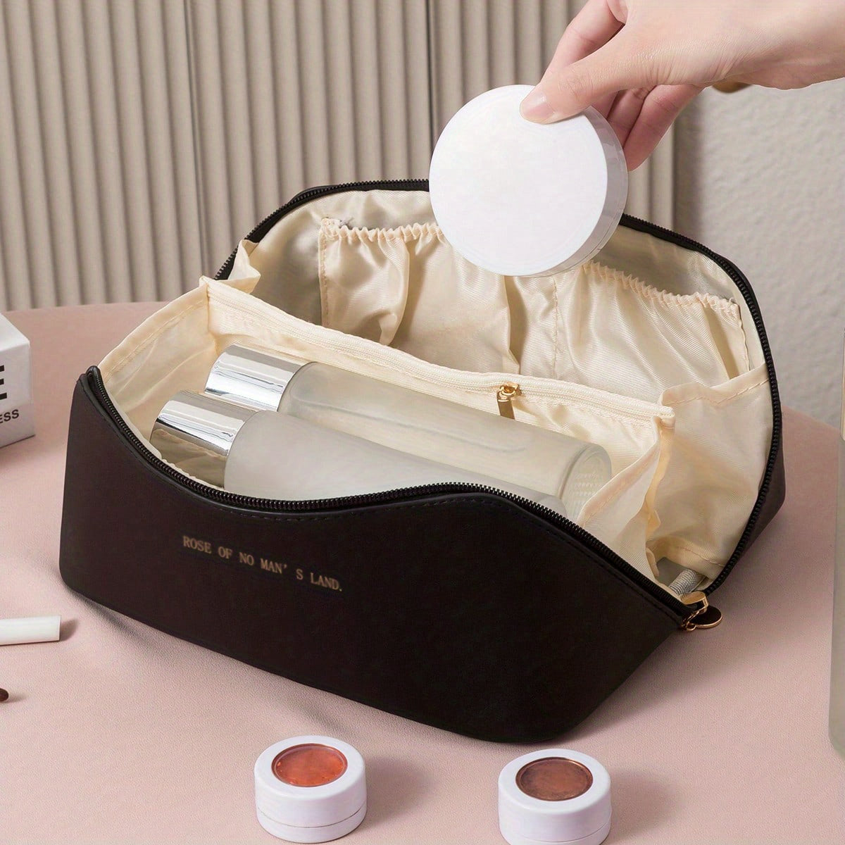 Reistassen Luxe Make-up Organizer met Rits