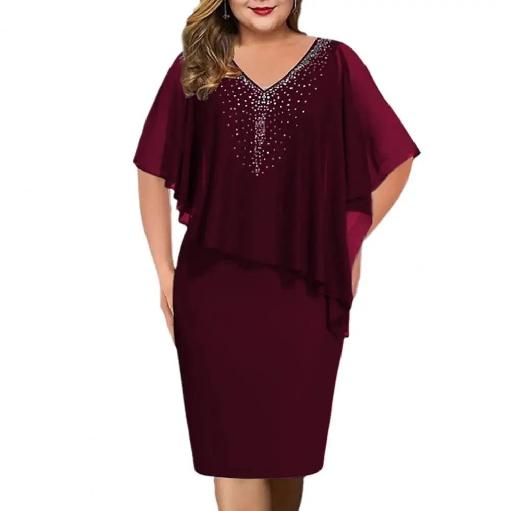 Plus Size Jurk Janice - StijlvolleComfortabele Zomerjurk voor Dames