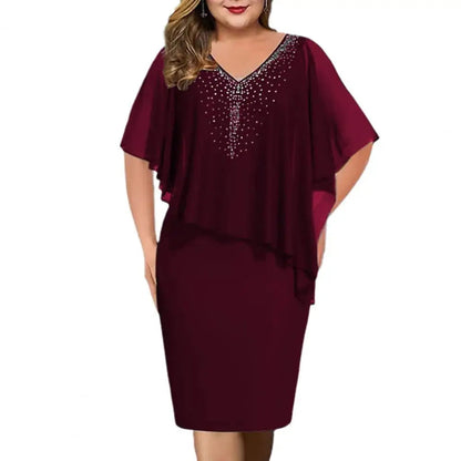 Plus Size Jurk Janice - StijlvolleComfortabele Zomerjurk voor Dames
