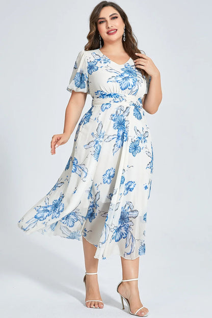 Plus Size Jurk Luchtig en Stijlvol voor Vrouw
