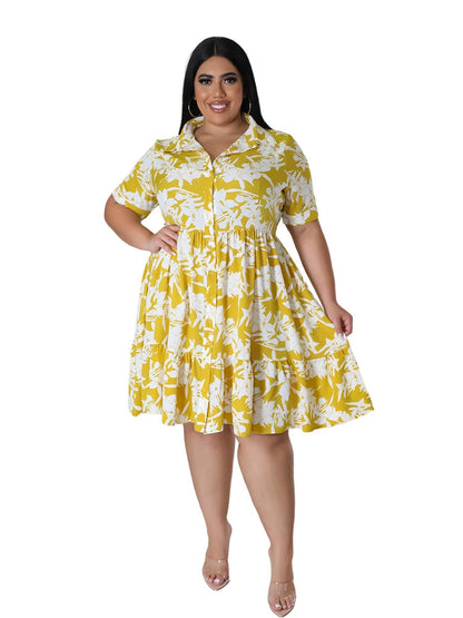 Plus Size Jurk Franka Stijlvol en Vrolijk