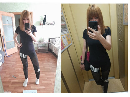 Plus Size Sportlegging Comfortabel Sportief voor Vrouwen
