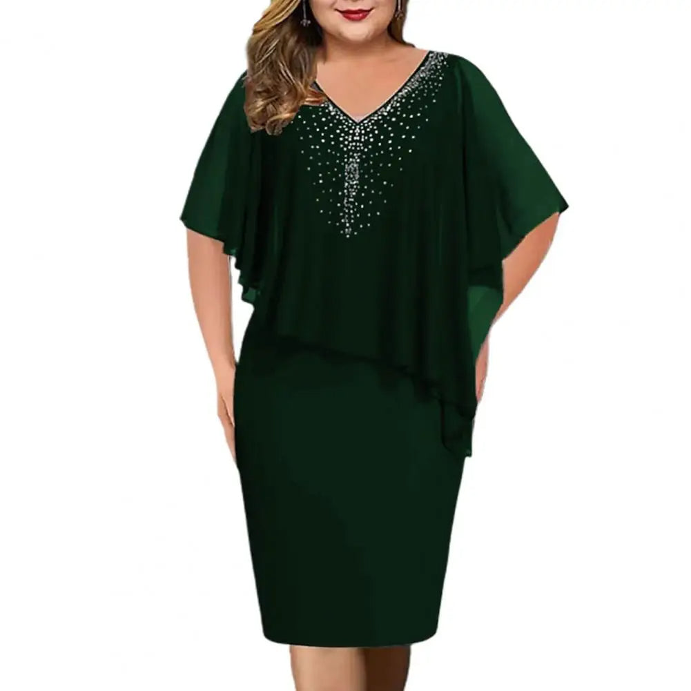 Plus Size Jurk Janice - StijlvolleComfortabele Zomerjurk voor Dames