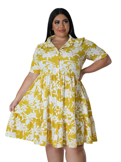 Plus Size Jurk Franka Stijlvol en Vrolijk