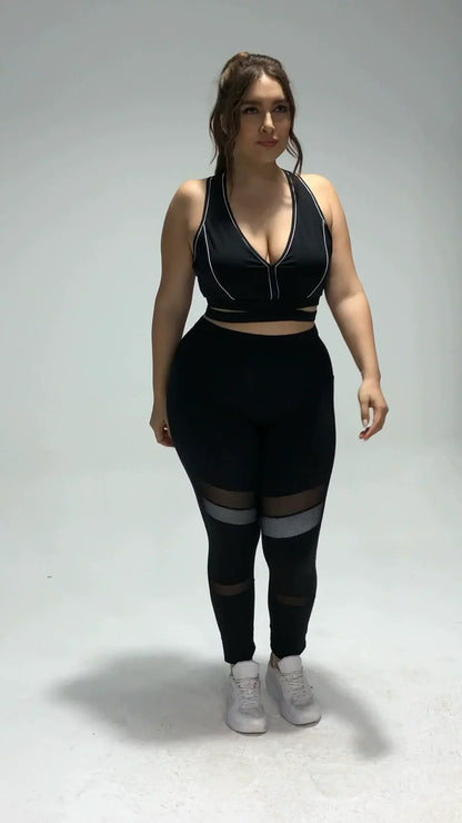 Plus Size Sportkleding Comfortabel voor Vrouwen