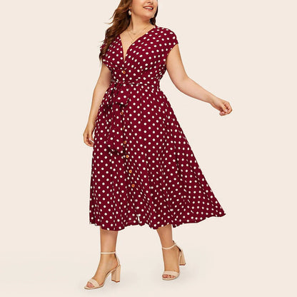 Plus Size Jurk Comfortabel en Sexy voor Vrouwen - Mode Vibes