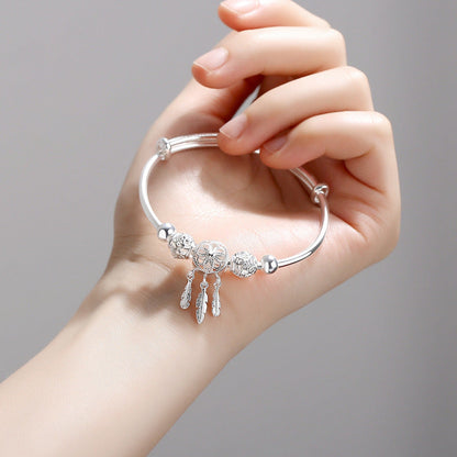 Zilveren Armband Dreamcatcher Sieraden