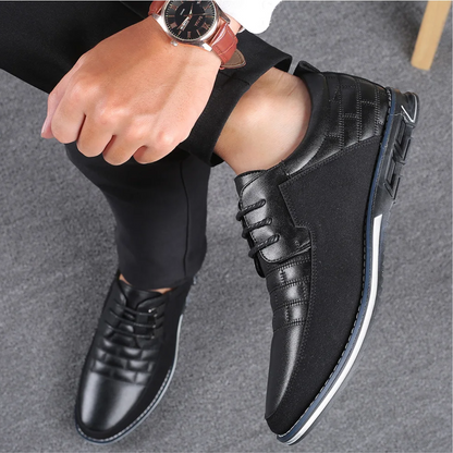 Comfortabele Leren Heren Schoenen Orthopedisch