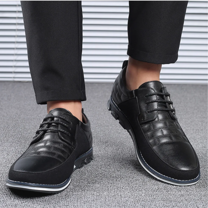Comfortabele Leren Heren Schoenen Orthopedisch