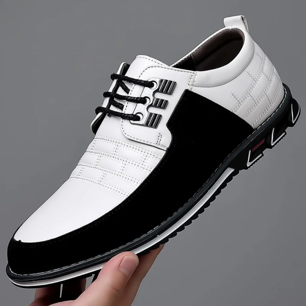 Comfortabele Leren Heren Schoenen Orthopedisch