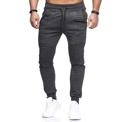 Heren Joggingbroek met Geribde Boorden – Comfortabel & Stijlvol