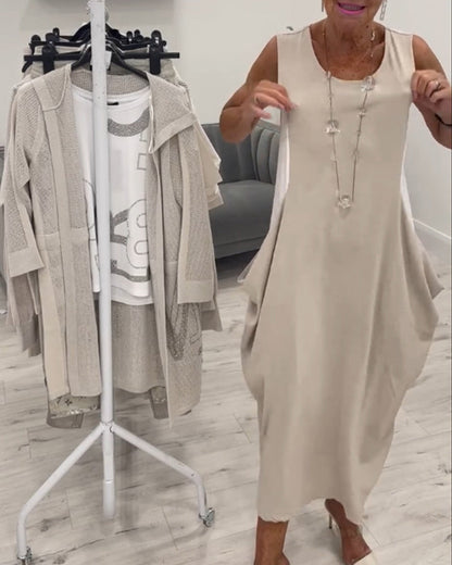 Bella | Abito elegante senza maniche