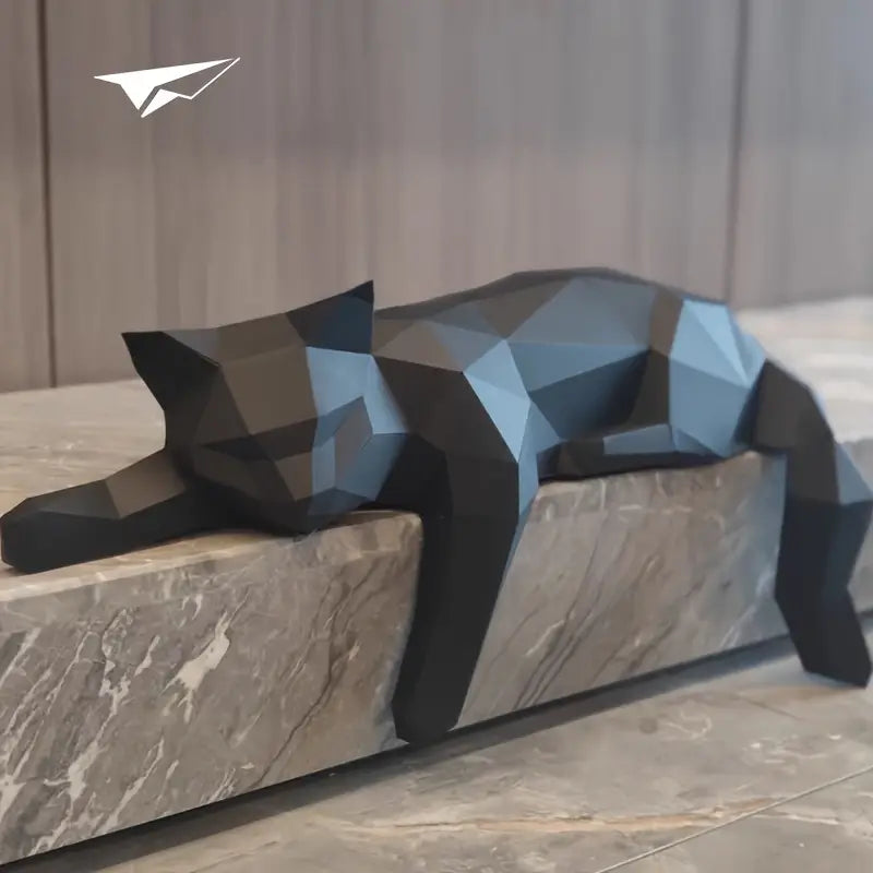 Schattig Kattenbeeldje Luna Figuur - Mode Vibes