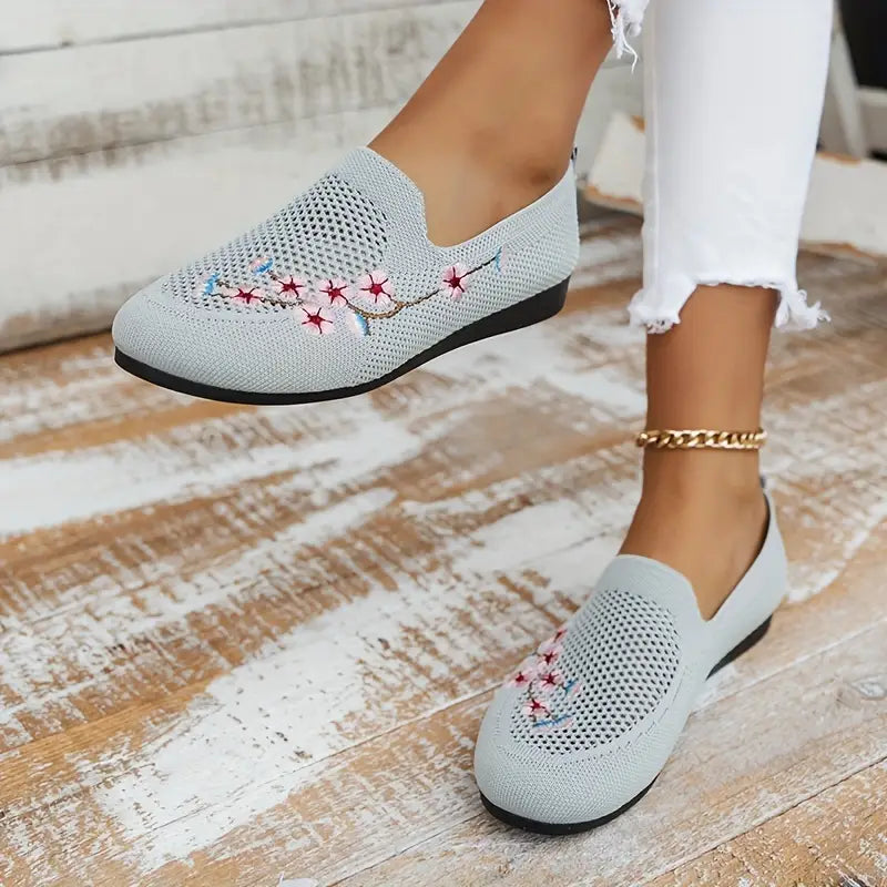 Comfortabele loopschoenen met zachte zool en antislipzool