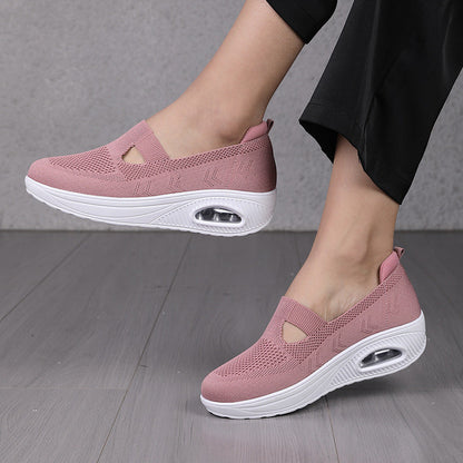 Dames Comfortabele Orthopedische Sneaker Wedge Ballerina