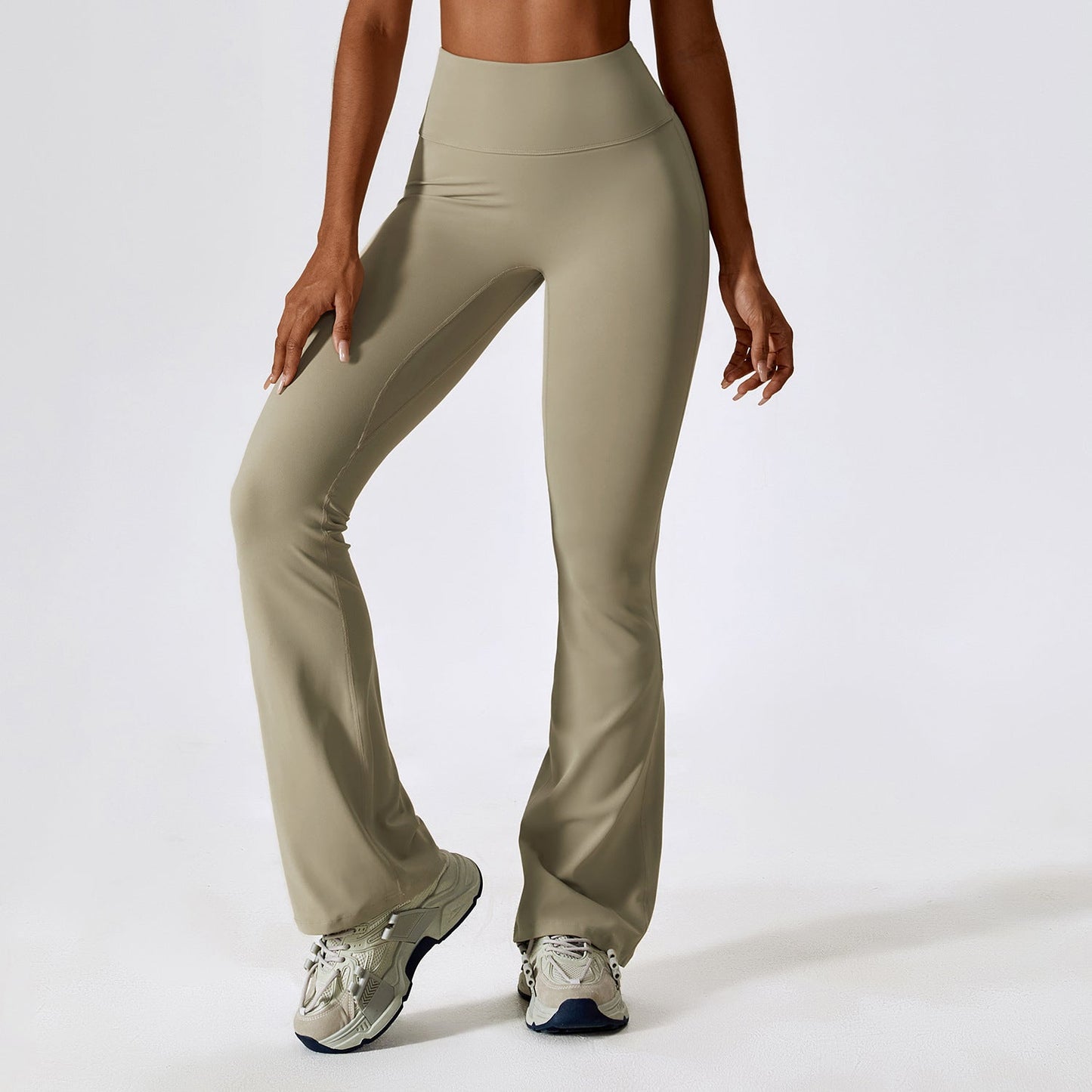 Dames Yoga Legging Flared Zacht en Comfortabel