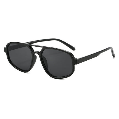 Dames Zonnebril Aviator Stijl met Kleurige Glazen