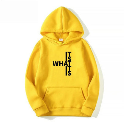Dames Hoodie Warm met Leuke Statement Tekst Print
