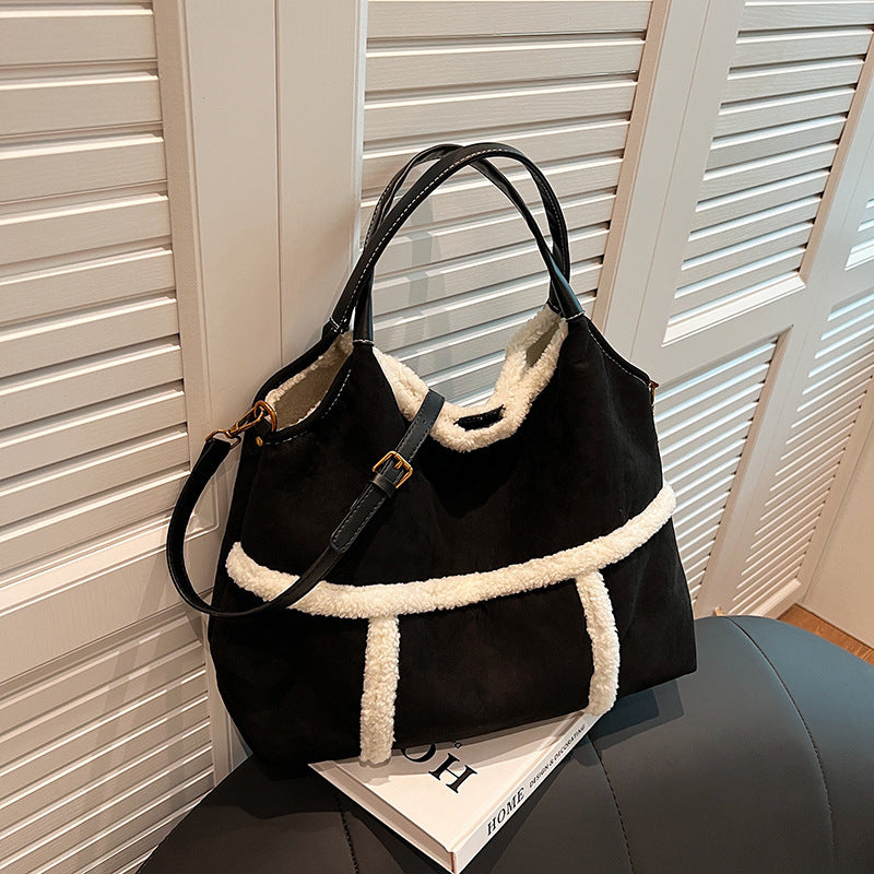 Dames Teddy Shopper van Suède Warm en Stijlvol