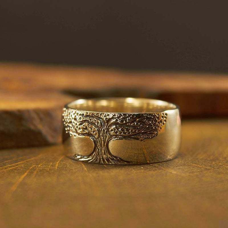 Boom des Levens Ring Zilver Stijlvolle Accessoire