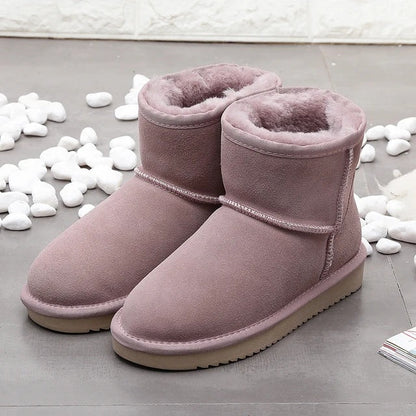 Dames Winterboots Fleece Gevoerd Warm en Waterdicht