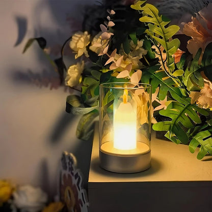 Draadloze LED Kaarslamp Dimbaar Warm Wit Licht